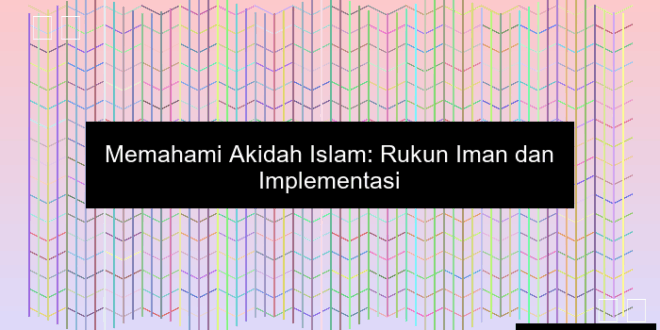 Akidah Islam