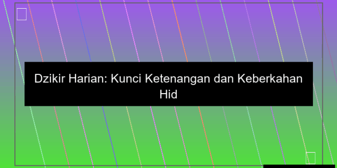 Dzikir Harian