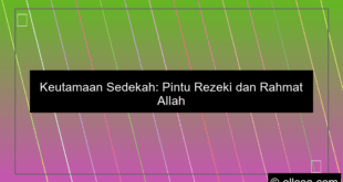 Fadhilah Sedekah