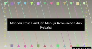 Mencari Ilmu